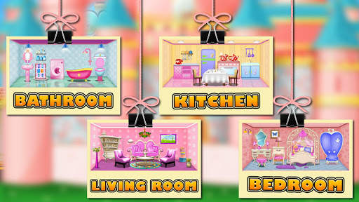 Dream Doll House Design Games screenshot 3