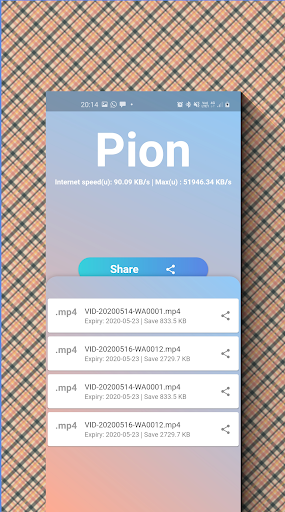 Pion Web Share photo, video, audio, pdf स्क्रीनशॉट 5