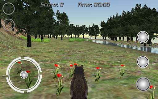 Angry Killer Wolf 3d Simulator स्क्रीनशॉट 4
