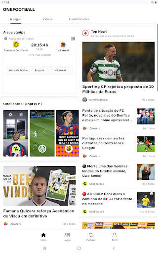 OneFootball Resultados Futebol screenshot 9