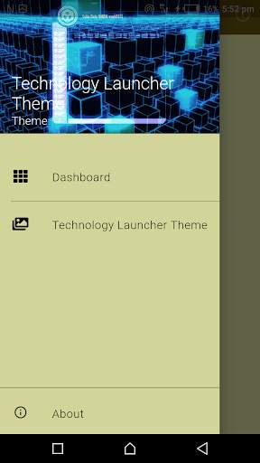 Technology Launcher Theme screenshot 2