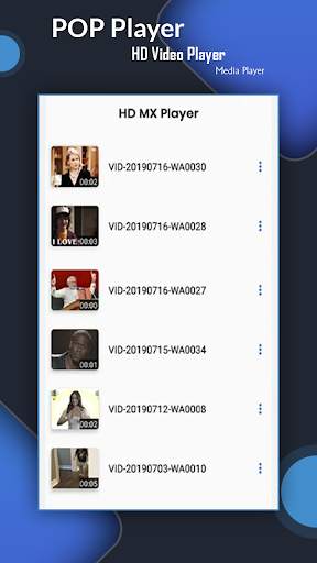 POP Player - HD Video Player, Media Player screenshot 3