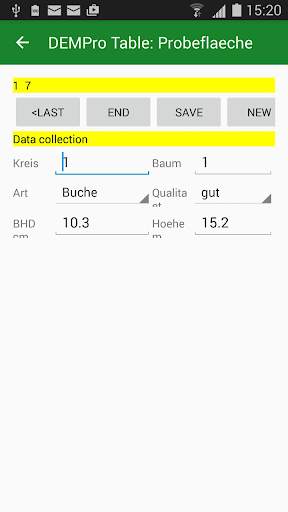 DEM - Data Entry Mobil screenshot 6