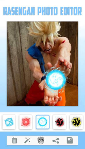 Rasengan Photo Editor - Super Power screenshot 1