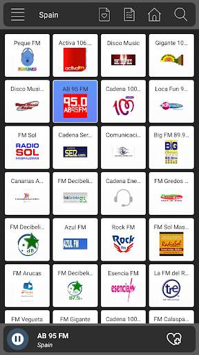 Spain Radio Online - Spain Am Fm screenshot 1