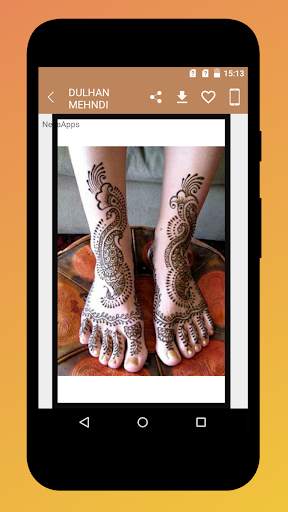 Dulhan Leg Mehndi Designs screenshot 3