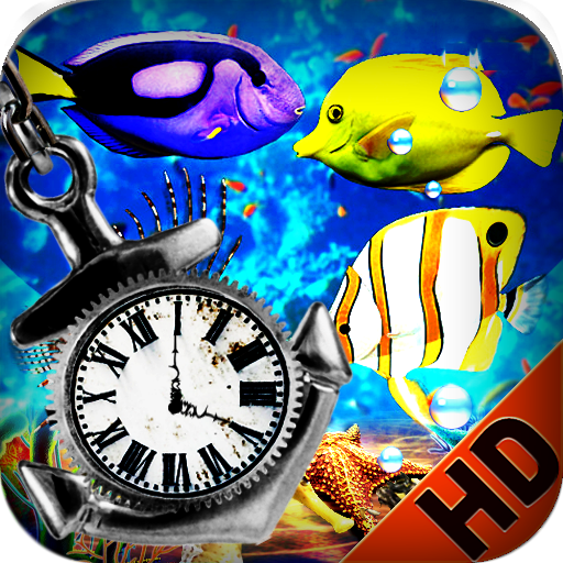 ikon Aquarium Clock Live Wallpaper