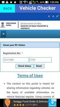 RTO-All Vehicle Checker 2 تصوير الشاشة