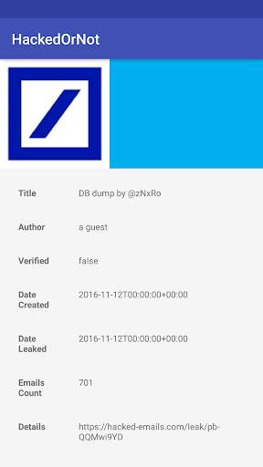 Hacked Or Not screenshot 5