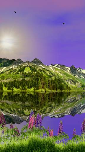 Alpine Lake Live Wallpaper screenshot 8