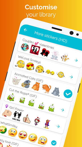 WhatSmiley: stickers WASticker screenshot 6