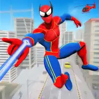 Flying Superhero Robot Game