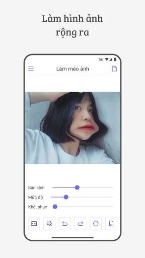 Làm Méo Ảnh, Làm Ảnh Troll, Thay Đổi Hình Dạng Ảnh screenshot 2