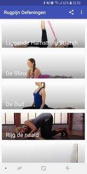 7 Effectieve Rugpijn Oefeningen screenshot 1