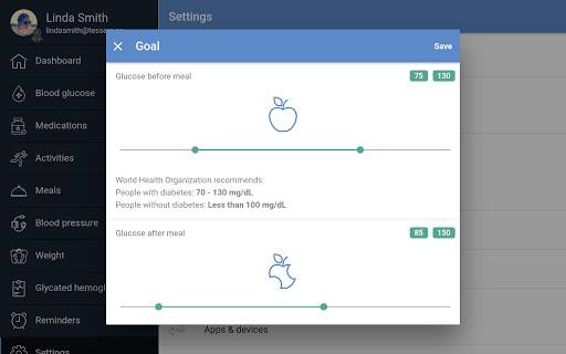 forDiabetes: diabetes tracker screenshot 15