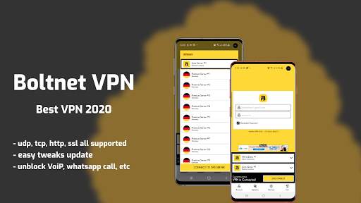 Boltnet VPN screenshot 1