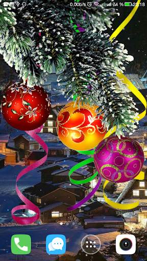 Christmas live wallpaper screenshot 8