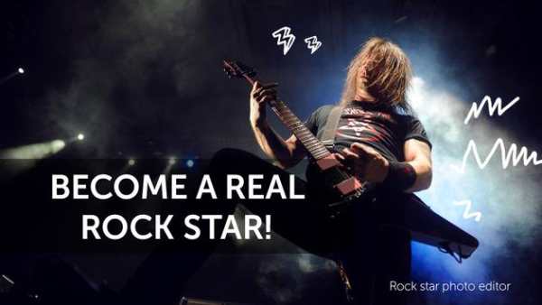 Rock star photo editor screenshot 2