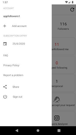 Followers Analyzer for Instagram screenshot 5