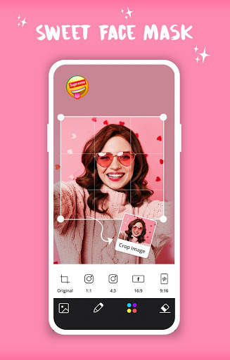 Sweet Face Mask | Snap Live Selfie Filter 8 تصوير الشاشة