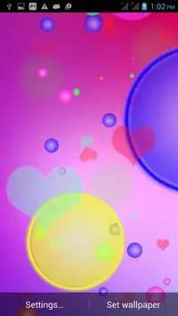 Valentine Live Wallpaper 2016 screenshot 1