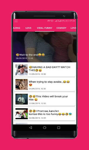Love Funny Videos 💋 screenshot 5