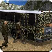 Off-road Army Bus Driver: Transport Truck logo