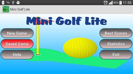 Mini Golf Lite screenshot 1