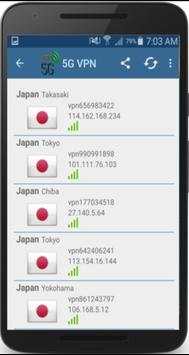 5G VPN new screenshot 4