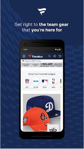 Fanatics: Shop NFL, NBA & More screenshot 1