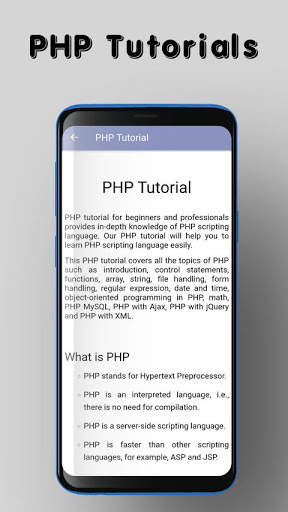 PHP Tutorial - Offline  Learning скриншот 3