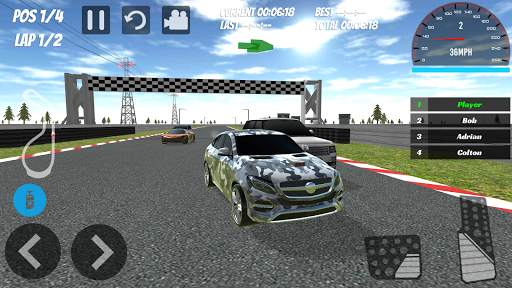 Racing Mercedes Car Simulator 2021 screenshot 2
