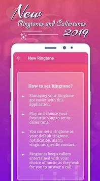 New Ringtones Free 2019 screenshot 7