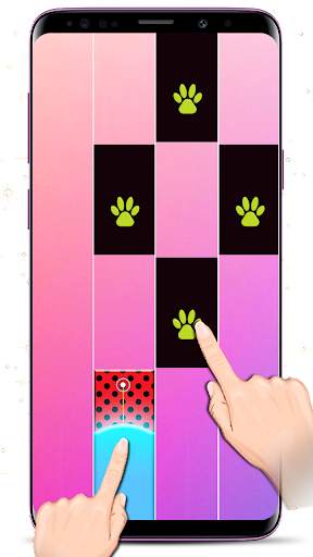 Piano Ladybug Noir tiles screenshot 4