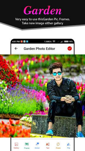 Garden Photo Editor - screenshot 1