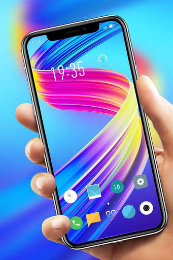 Colorful Techno Spark 3 theme HD launcher screenshot 4