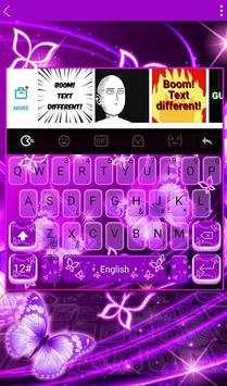 Neon Purple Butterfly screenshot 5