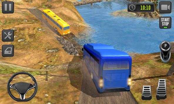Uphill Climbing Bus Driver Simulator 3D screenshot 3