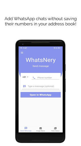 WhatsNery: Save WhatsApp status and more ! स्क्रीनशॉट 1
