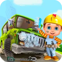 Car Mechanic And Car Wash Game icon