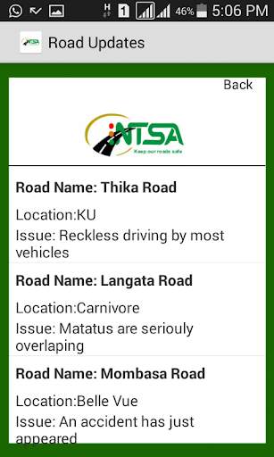 NTSA  APP screenshot 4