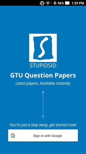 GTU Exam Question Papers (Engineering) - Stupidsid screenshot 1