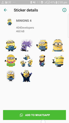 WA Cartoon Stickers Pro screenshot 4