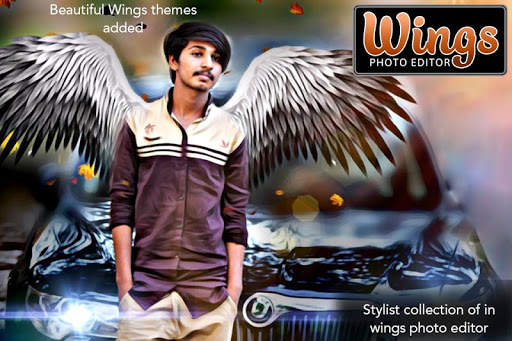 Wings Photo Editor - Wings Photo Frame 2 تصوير الشاشة