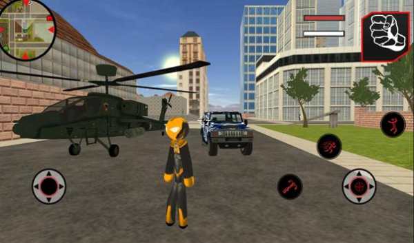 Grand StickMan Rope Hero screenshot 1