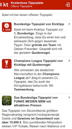 Kicktipp - Die Tippspiel App screenshot 2