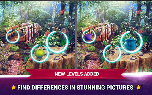Find the Difference Fairy Tale Games – Spot It screenshot 1
