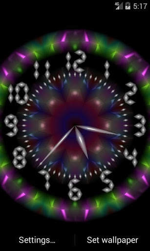 Clock Live Wallpaper screenshot 4