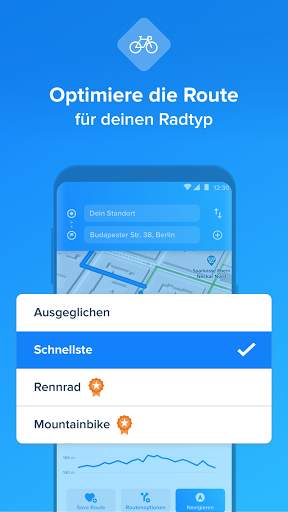 Bikemap - Deine Fahrradkarte & GPS Navigation screenshot 4