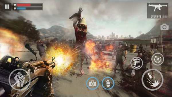 Zombie War: Survival Shooting Game screenshot 4
